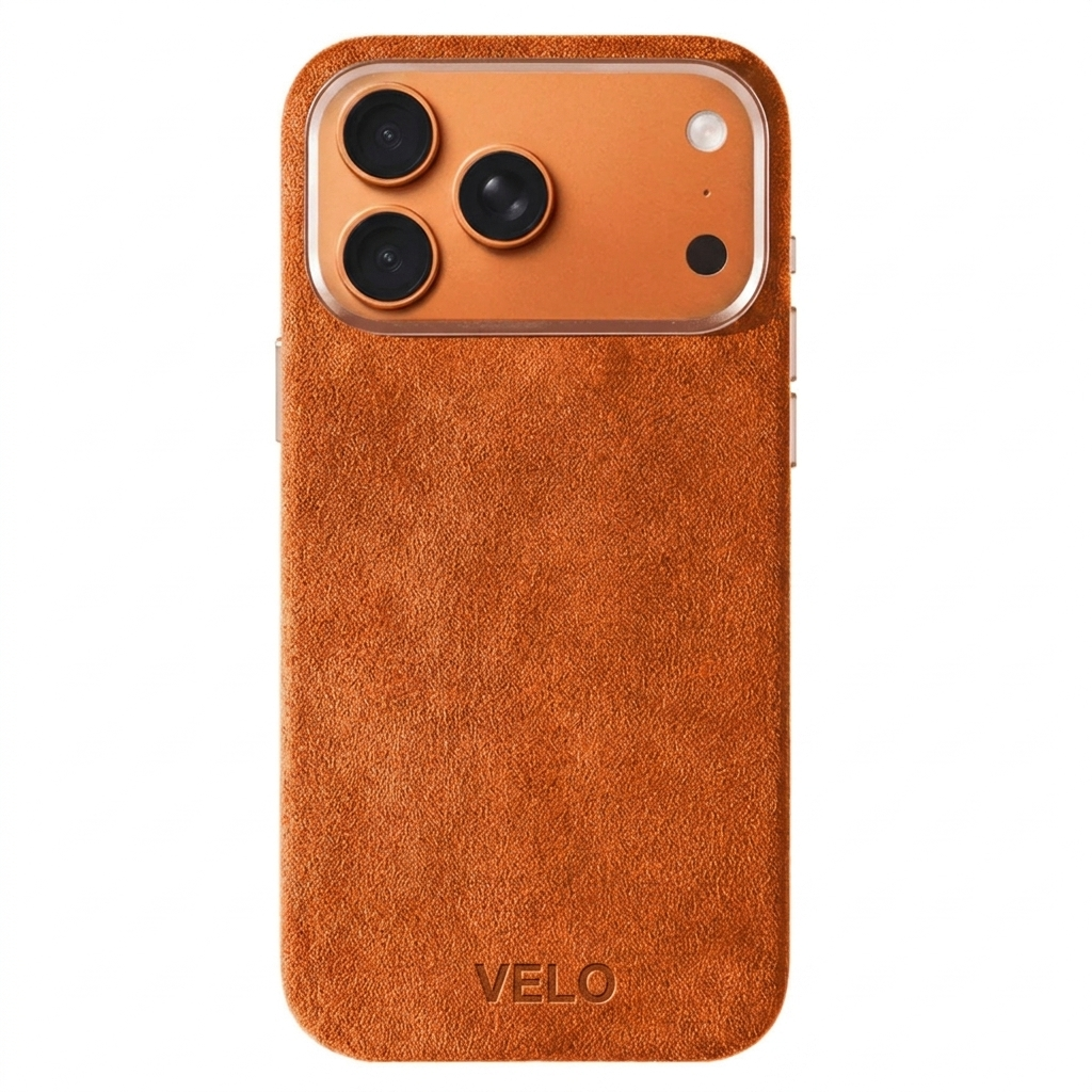 VELO — Alcantara® iPhone Case - McLaren Orange