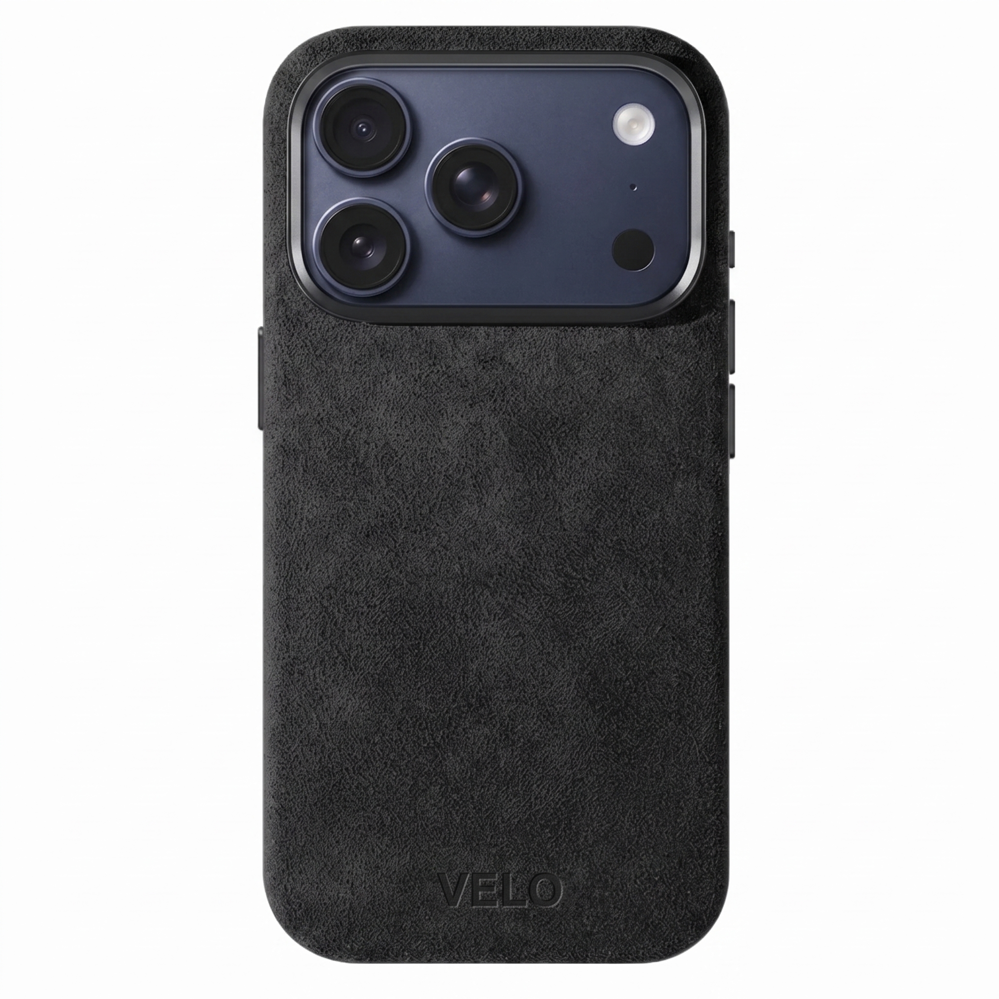 VELO — Alcantara® iPhone Case - Deep Black