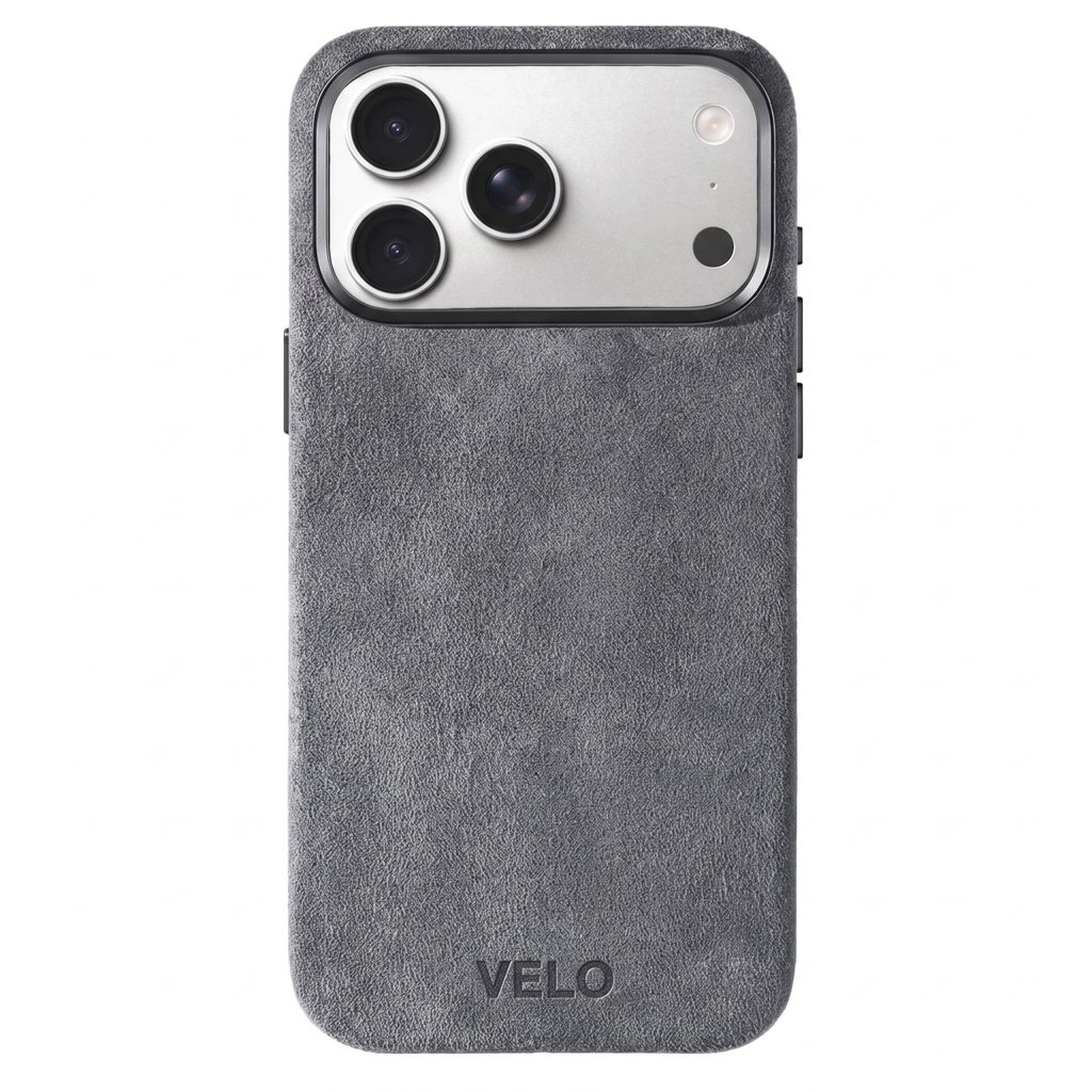 VELO — Alcantara® iPhone Case - Space Grey